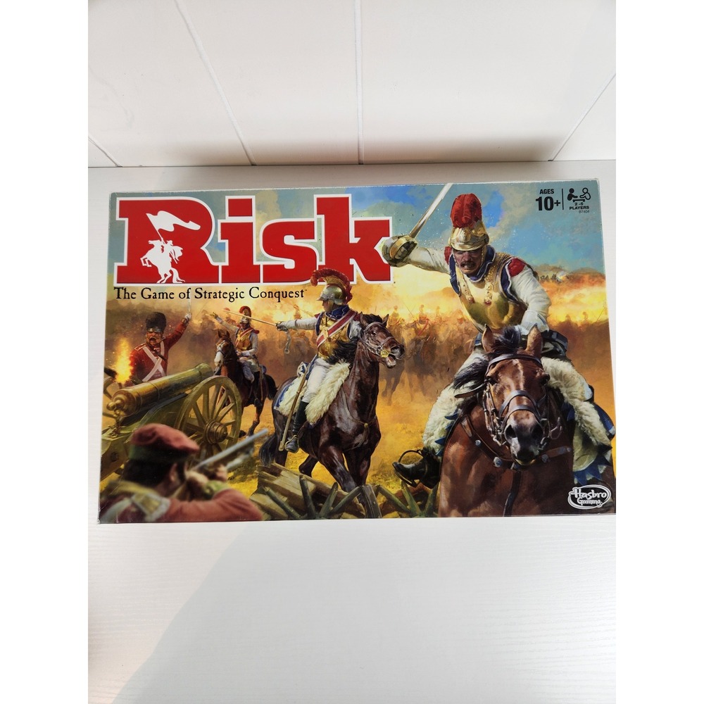 Risk The Game of Strategic Conquest Board Game 2015 Hasbro B7404 Complete Set
